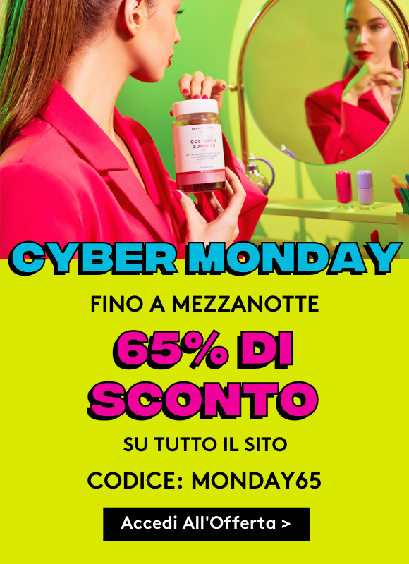 Ultime Ore del Cyber Monday - 65% di Sconto ESCLUSIVO | Myvitamins Italia