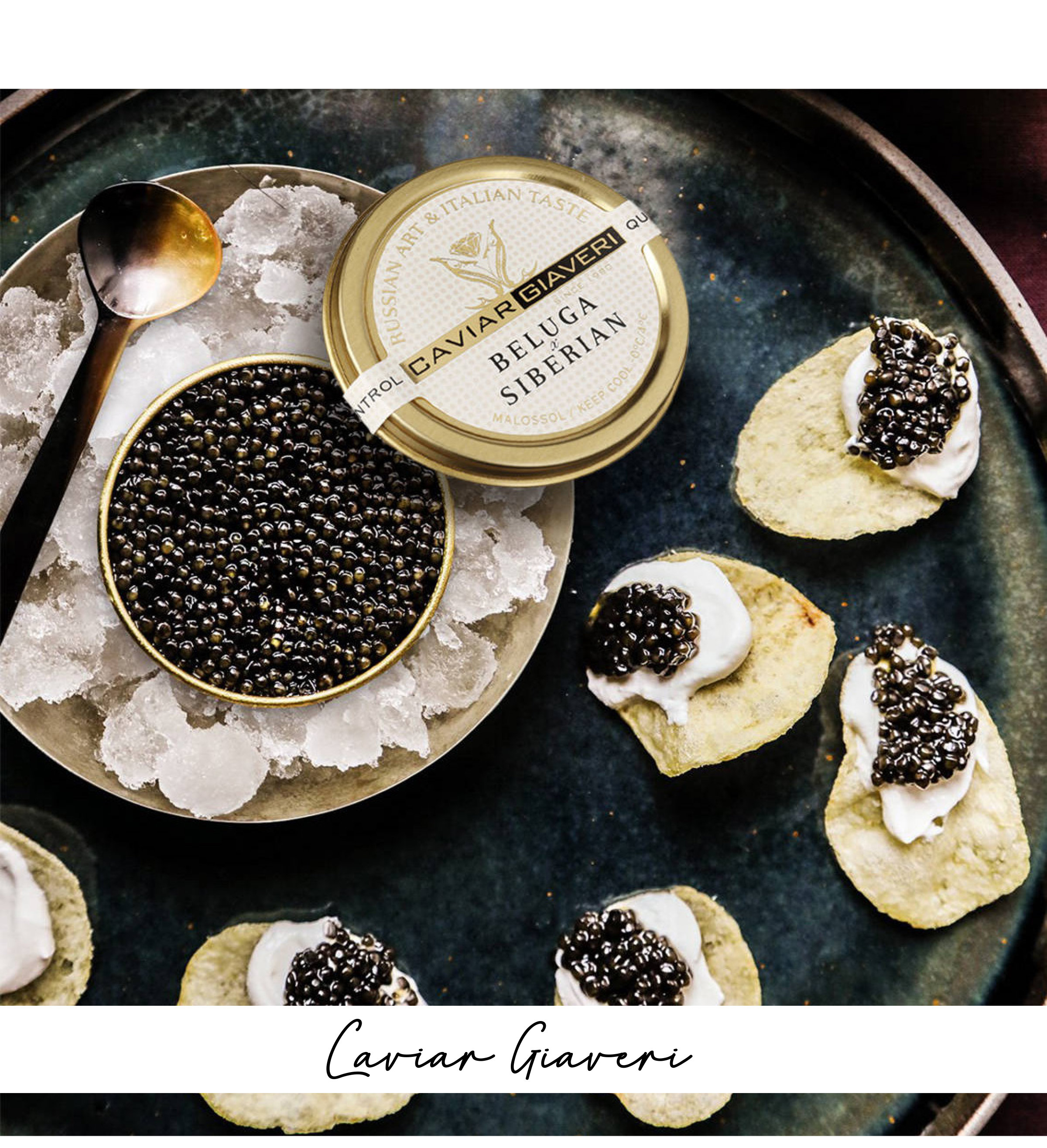 Caviar Giaveri caviale d'eccellenza