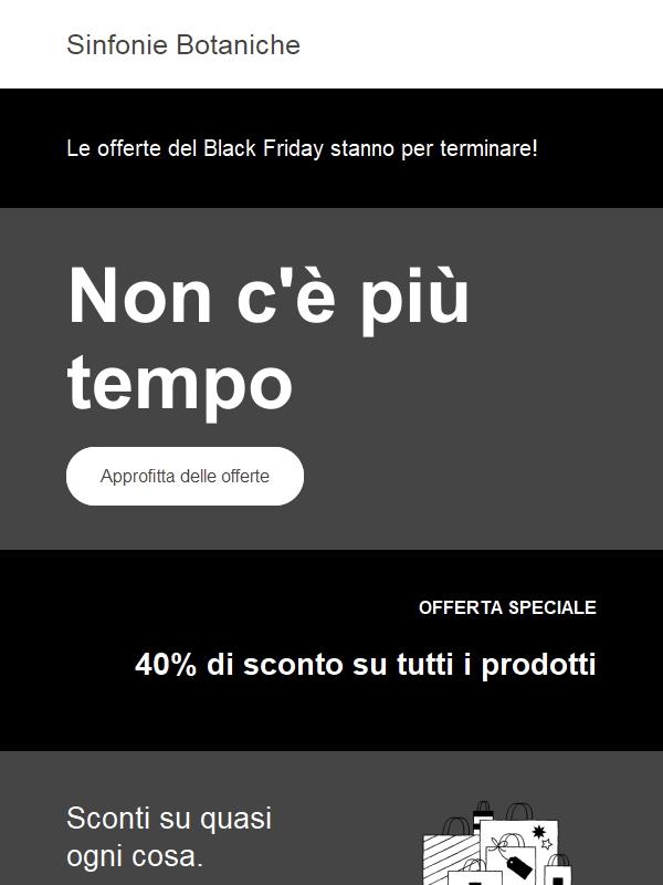 Vuoi davvero attendere un altro anno per acquistare le tue candele preferite in PROMO AL -40%?