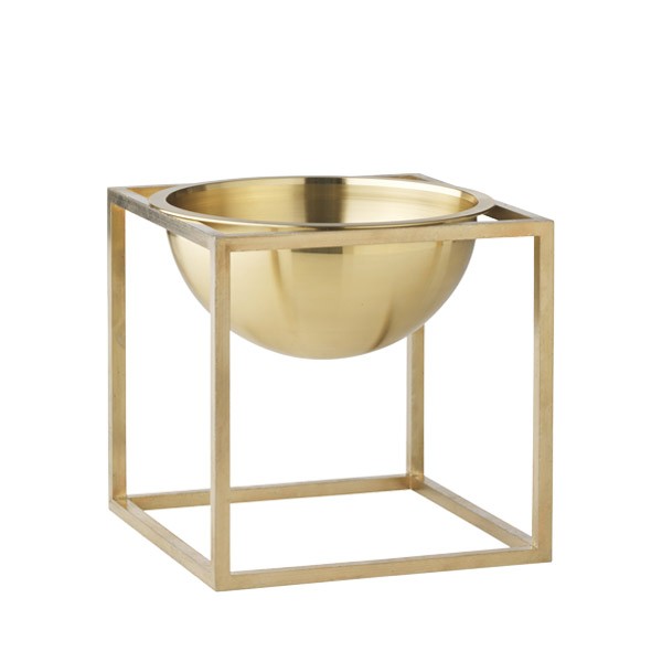 Ciotola Kubus, piccola, ottone