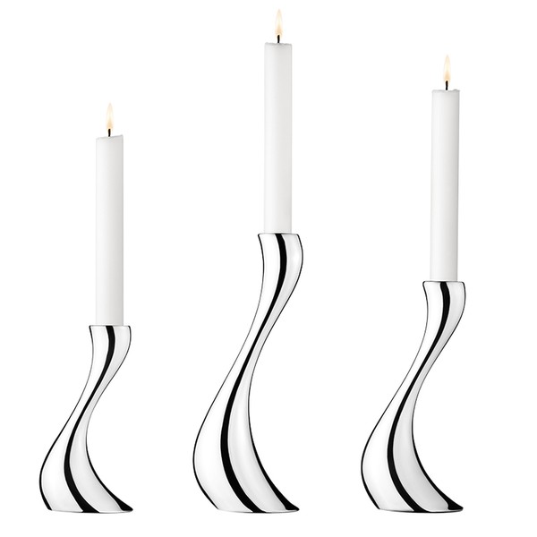 Portacandela Cobra, 3 pz