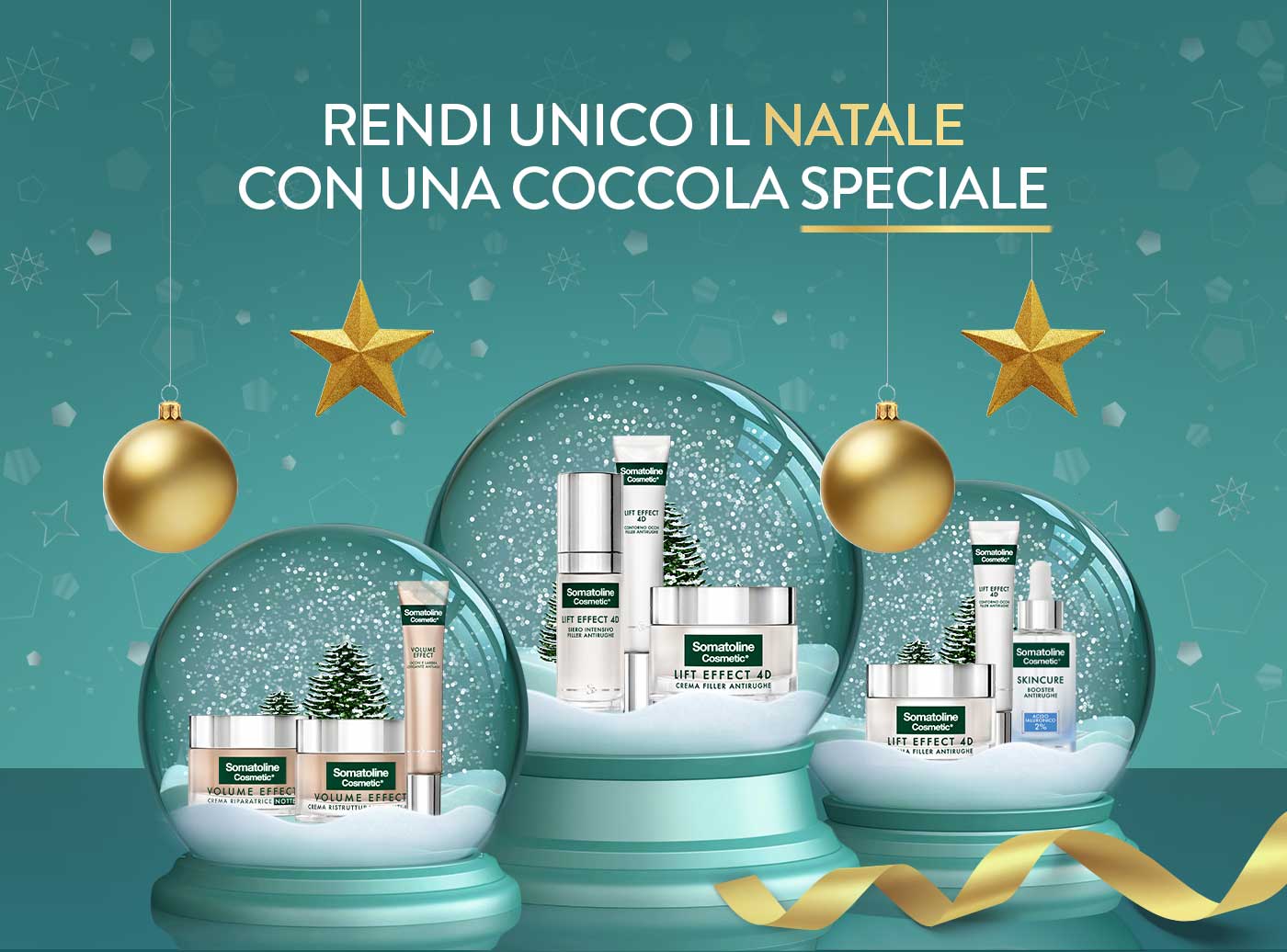 Somatoline Cosmetic ha pensato per te tante routine viso complete ad un prezzo speciale.
