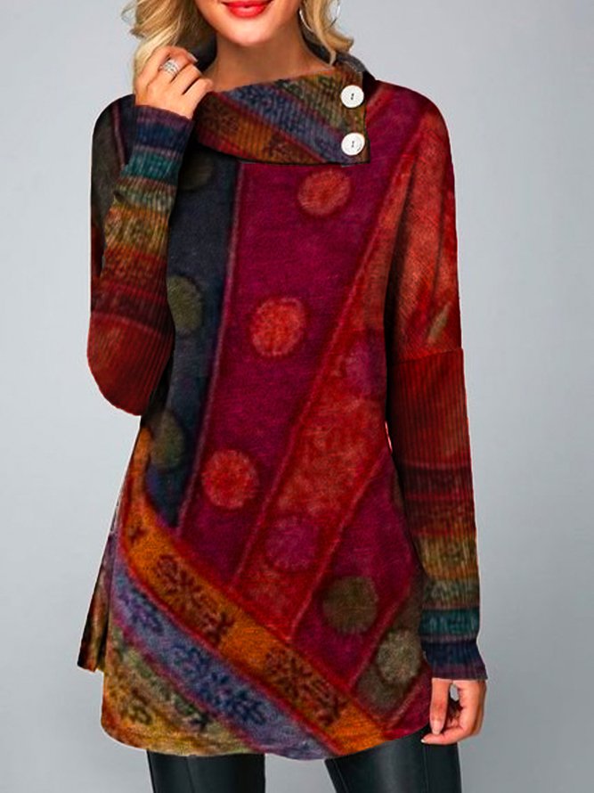 Sleeve Shawl Collar Shirts & ...