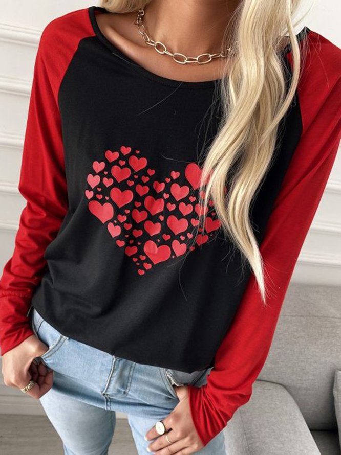 Color Block Shirts & Tops Pat...
