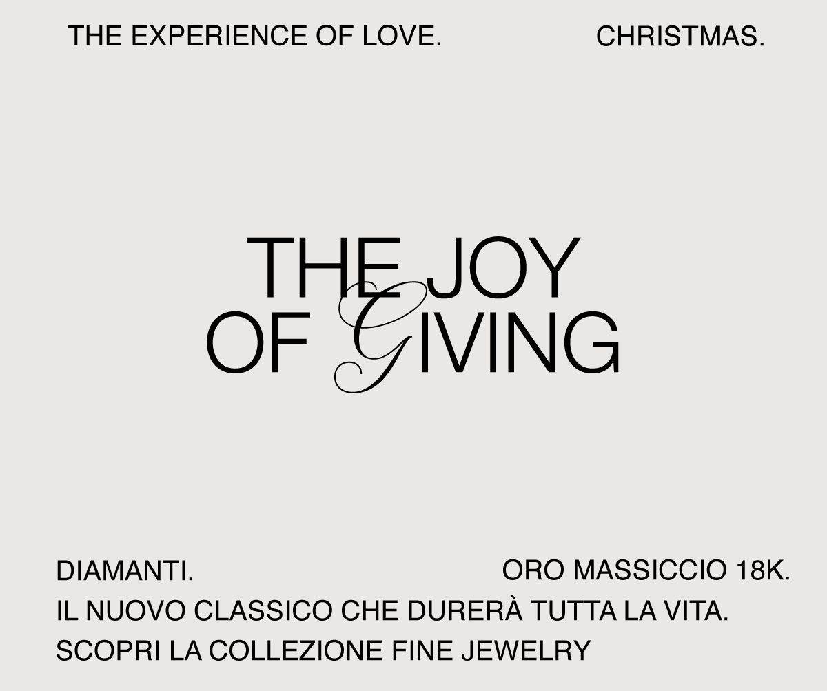 THE JOY OF GIVING
