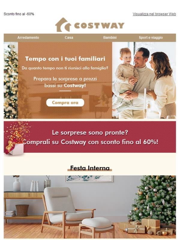 ⛪Passa del tempo con la tua famiglia questo dicembre! Seleziona i regali!❤️