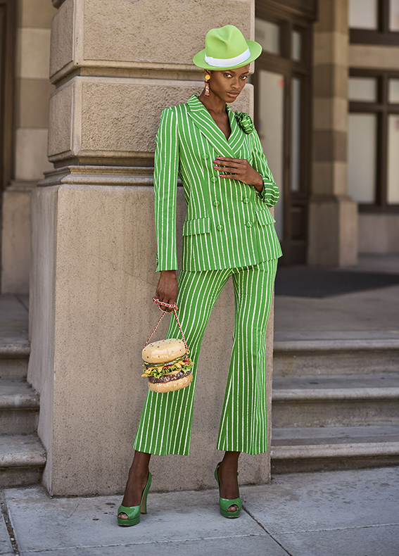 PINSTRIPES & PINBALL PRINT