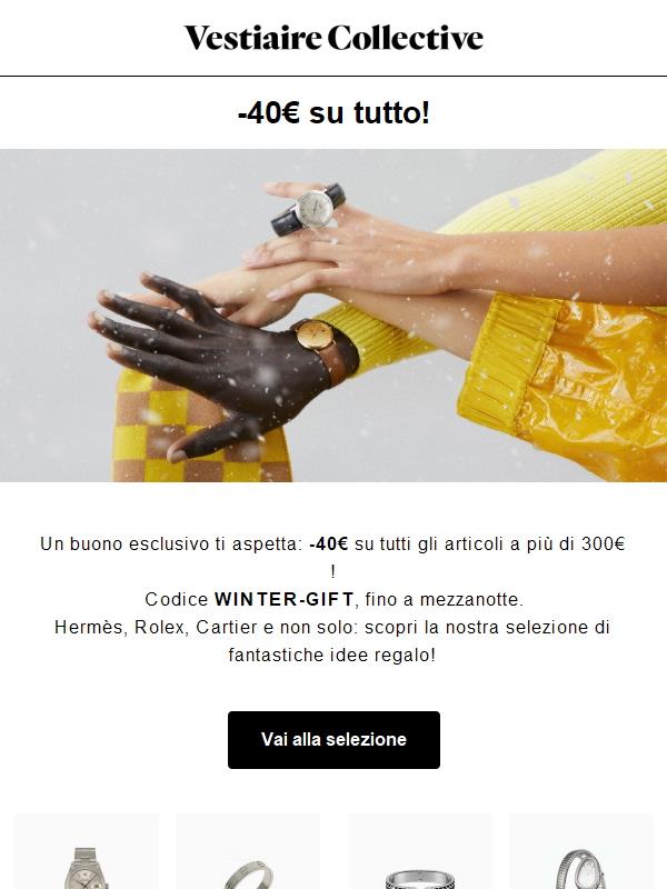 Vestiaire Collective: -40€ su tutto! | Jekoo