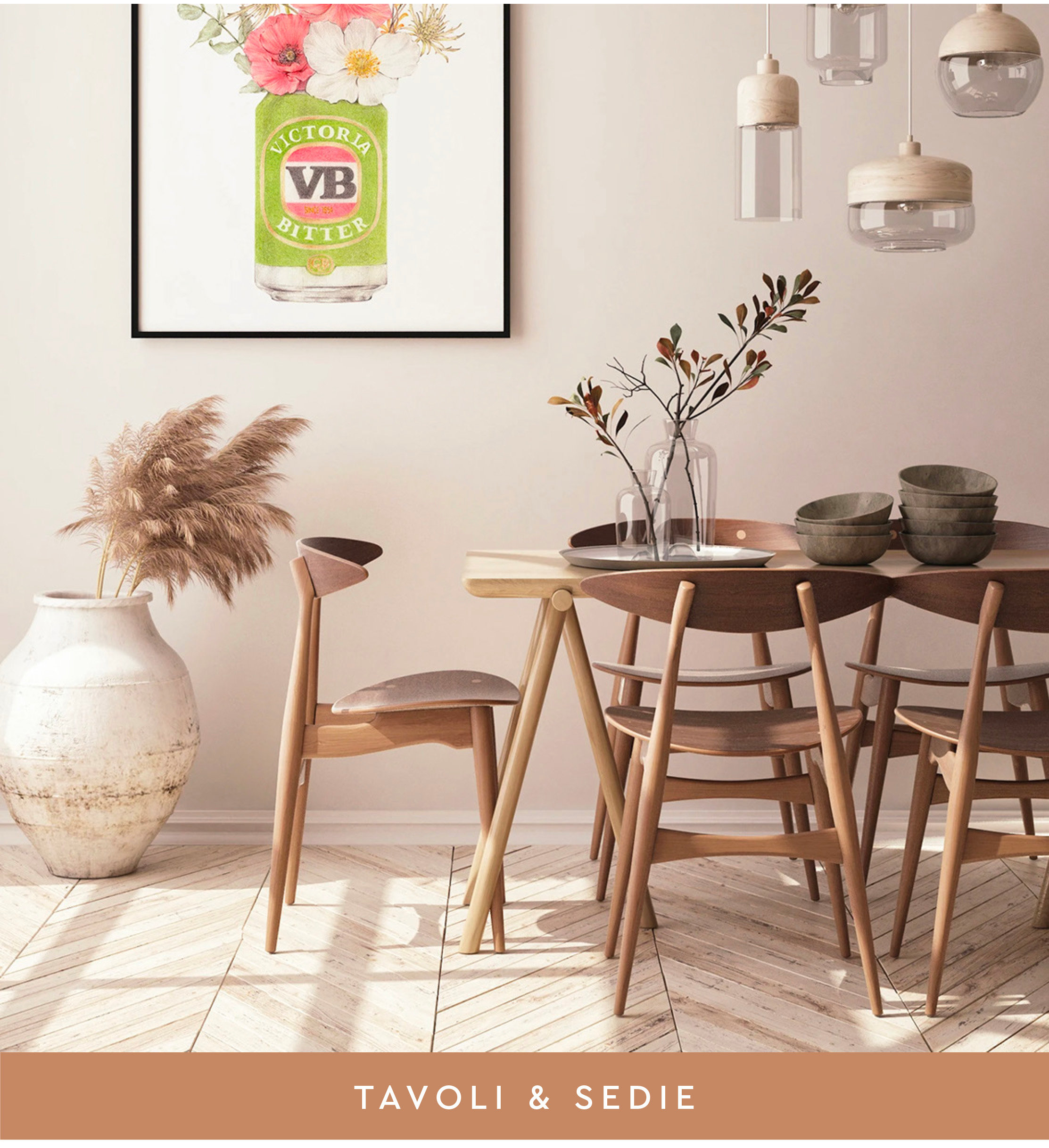 Tavoli e sedie: Scegli con stile