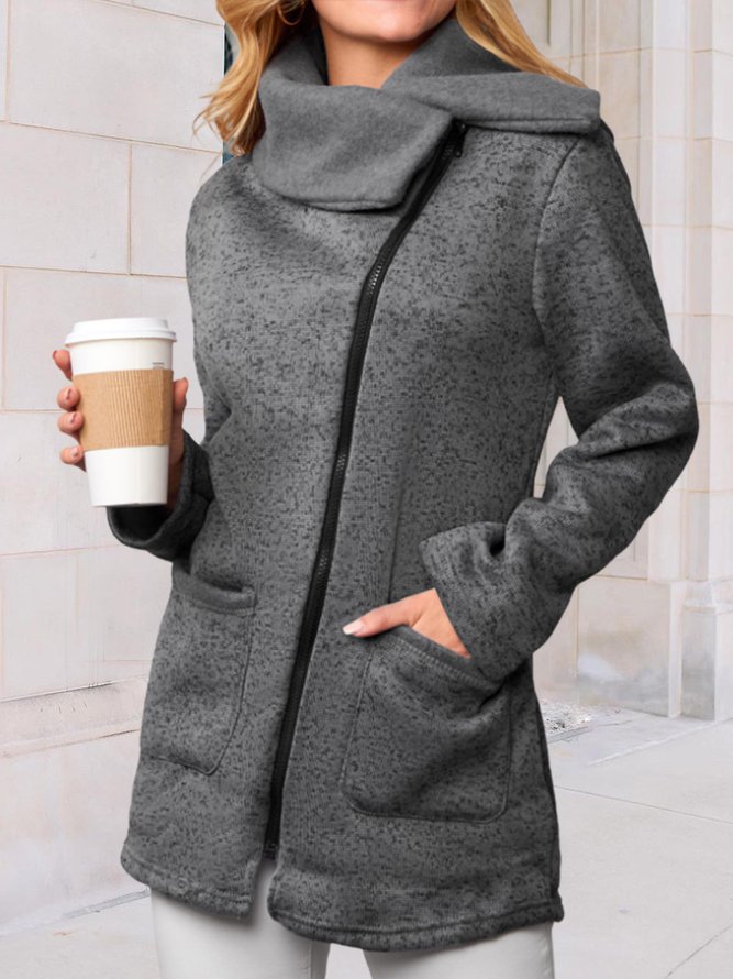 Neck Regular Fleece Fit Outer...