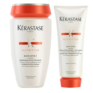Kérastase Nutritive Bain Satin 1 250 ml e Nutritive Latte Vitale 200 ml