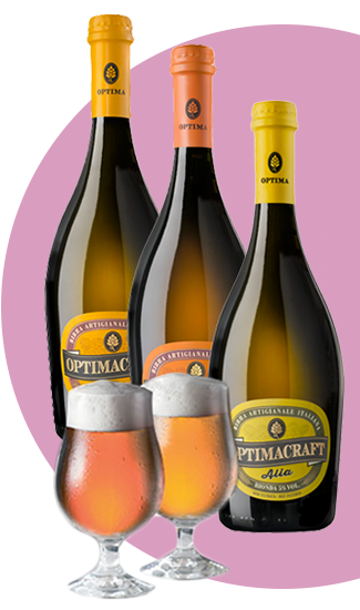 Birra calici e gioia
