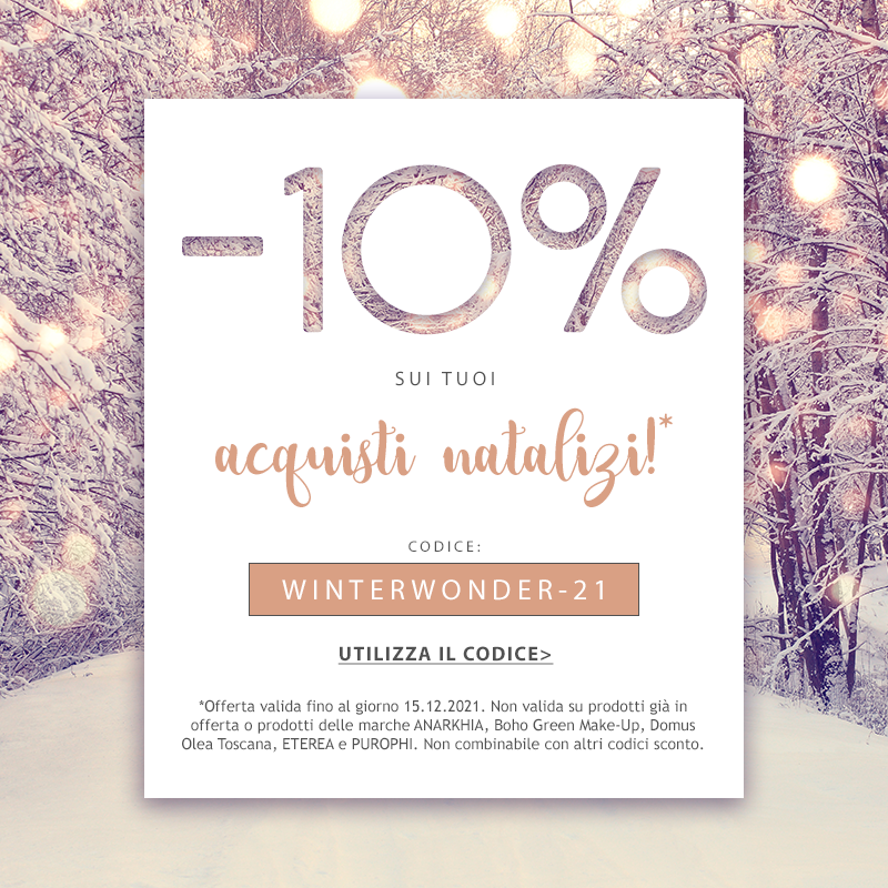  -10% 
sul tuo ordine!
