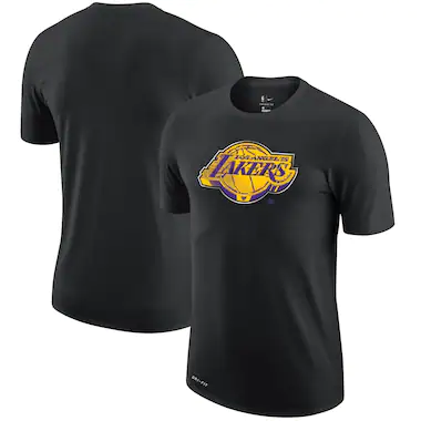 T-shirt con logo guadagnato Nike Dri-Fit dei Los Angeles Lakers