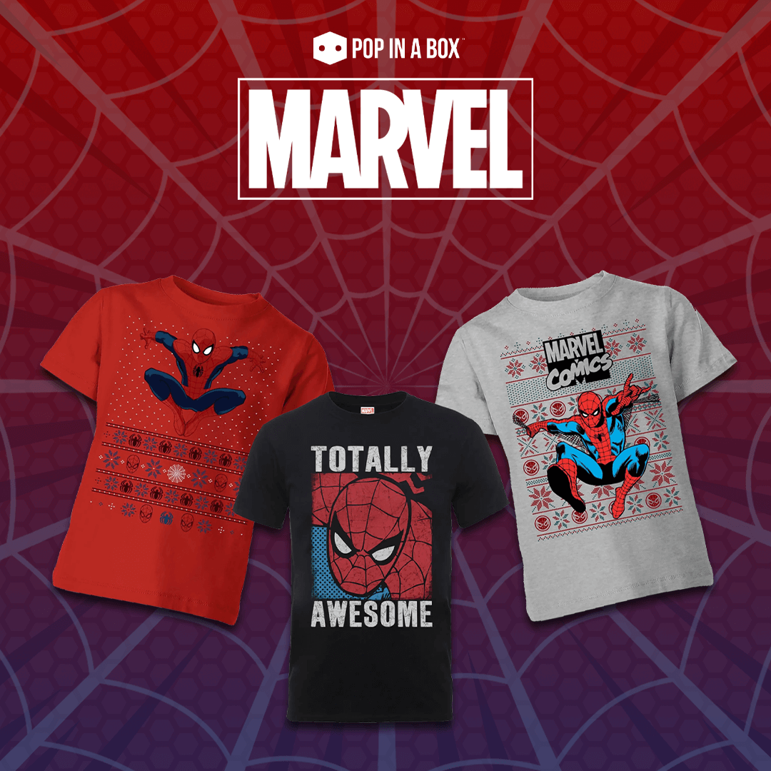 2 PER €22 SPIDEY T-SHIRTS