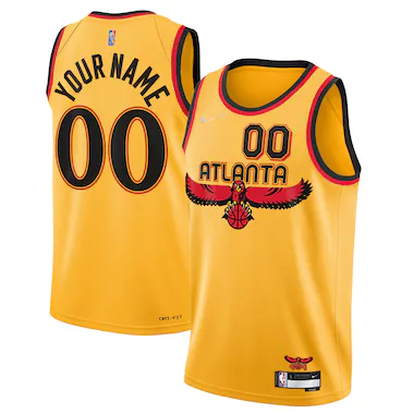 Atlanta Hawks Nike City Edition Swingman Jersey - Personalizzata - Youth