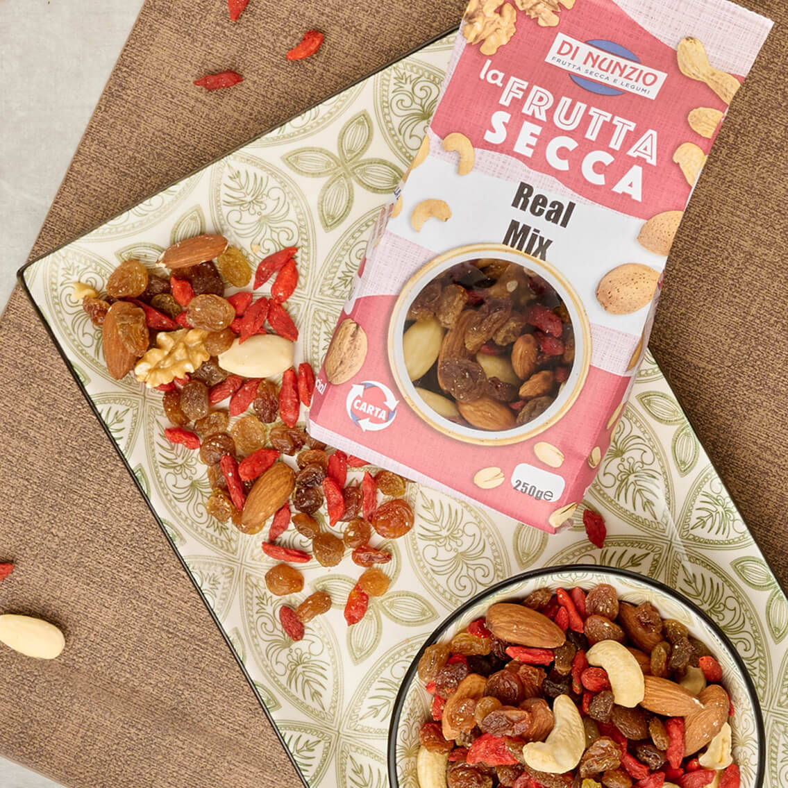  Di Nunzio, snack e legumi