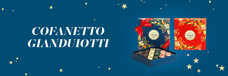 Cofanetto con tutti i gusti di Gianduiotti Venchi