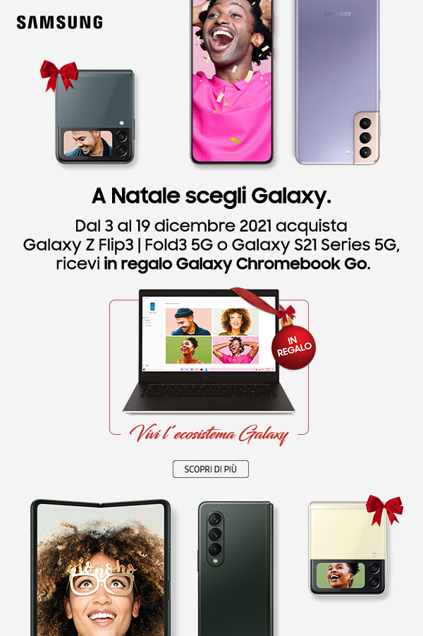 Samsung - a Natale scegli Galaxy