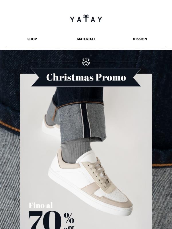 A Natale Regala(ti) Yatay! Fino al 70% di sconto