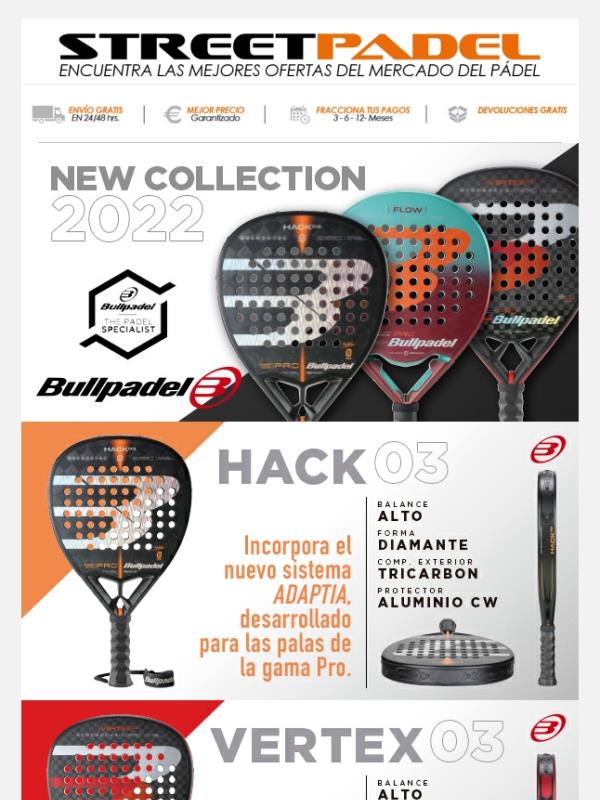 Así 🤯 te dejará la nueva colección de BULLPADEL
