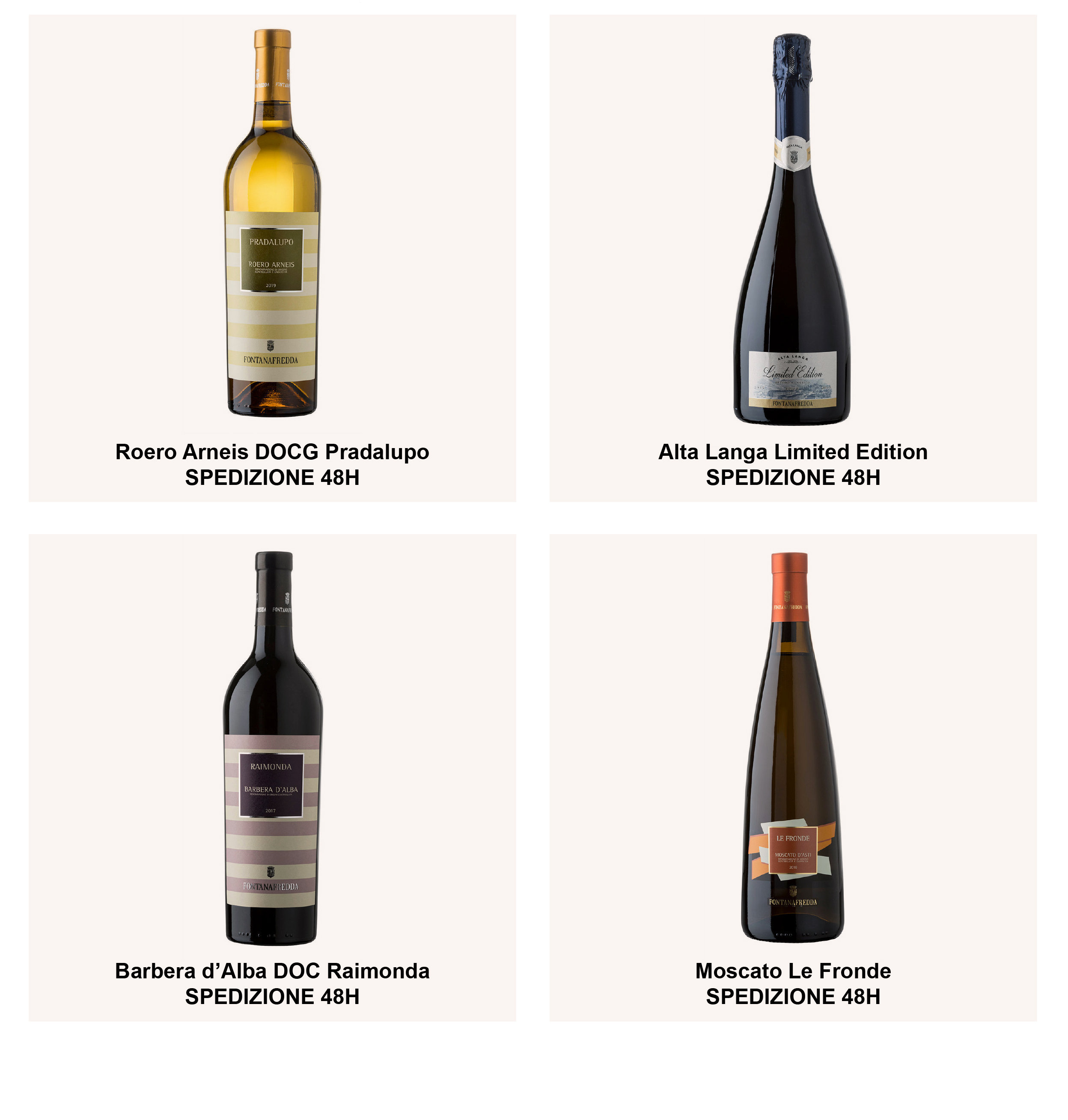 Fontanafredda - vini delle Langhe