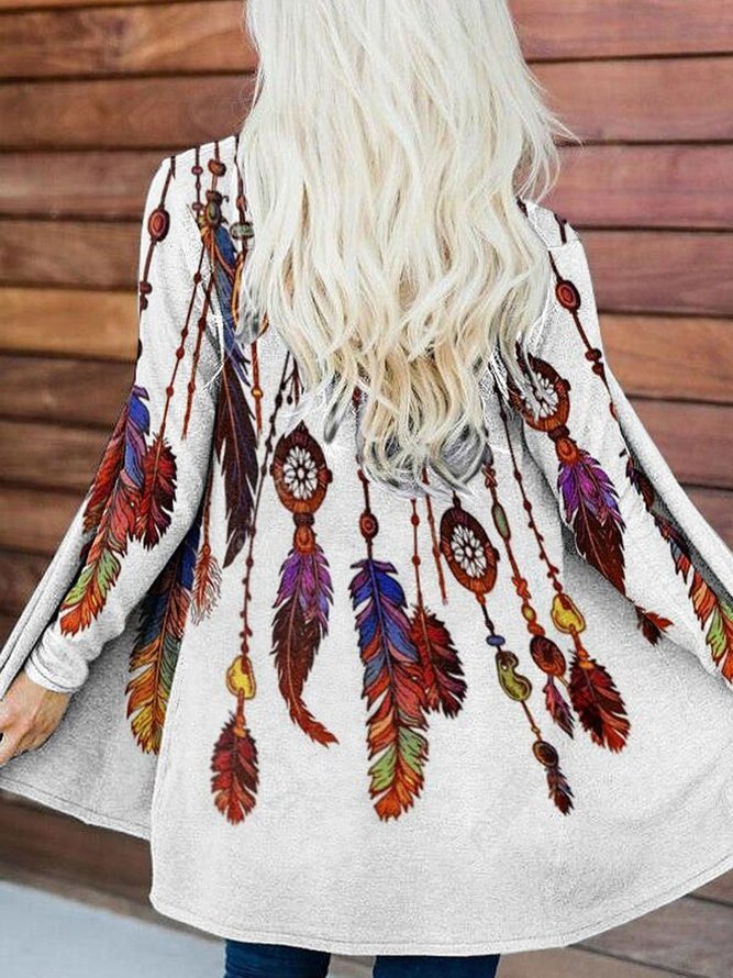 Sleeve Cotton-Blend Vintage O...
