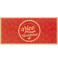 Nice Christmas - Buono Regalo Stampato su Carta Riciclata
