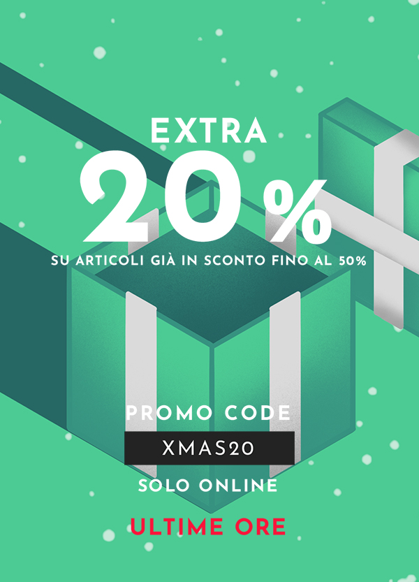 Extra 20% su articoli già scontati fino al 50%