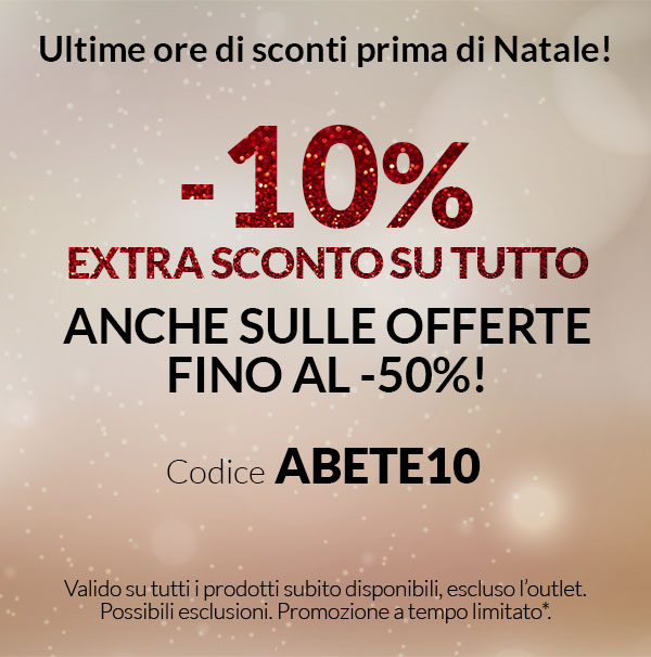 -10% SCONTO EXTRA