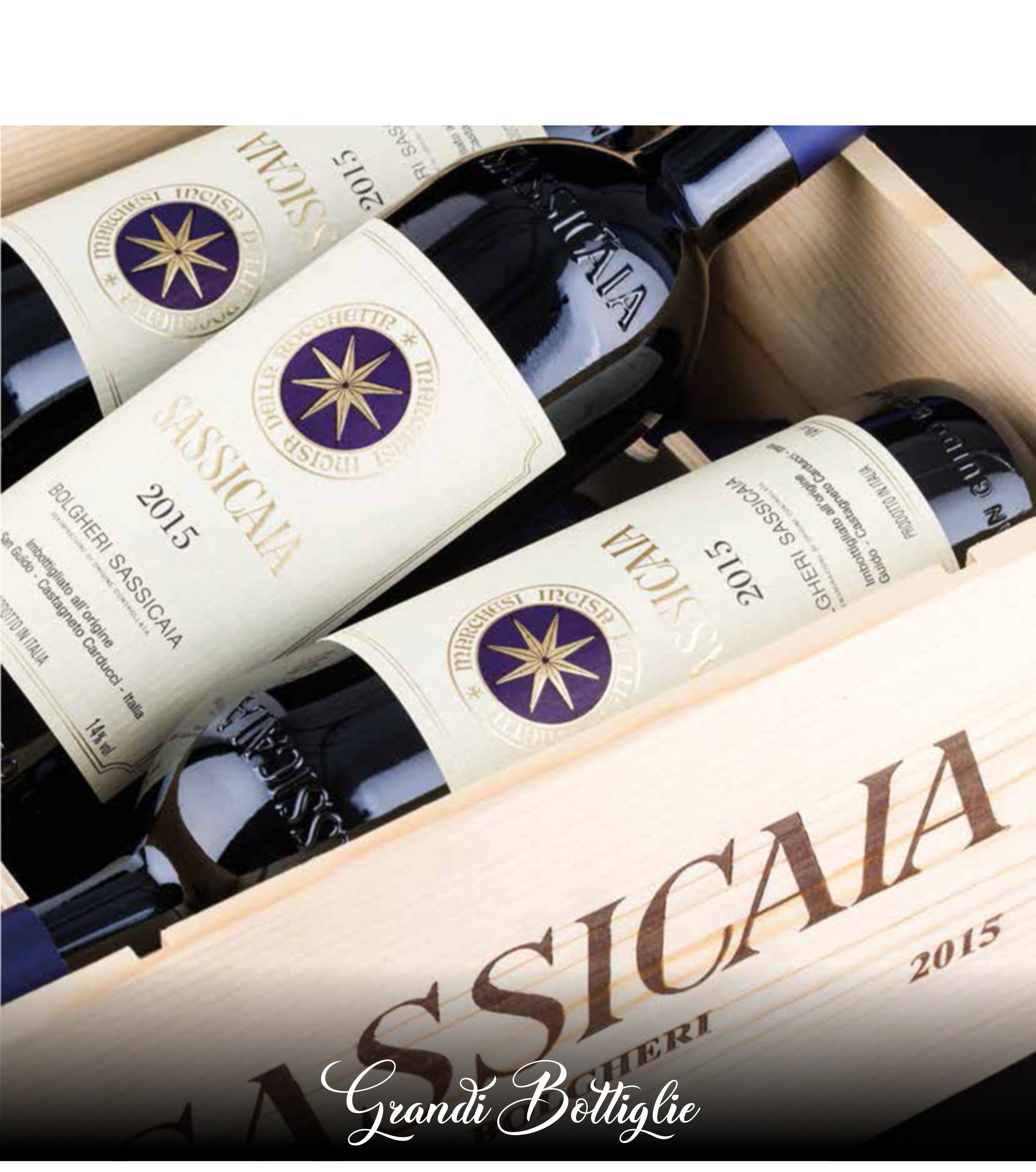 Grandi Bottiglie vini pregiati