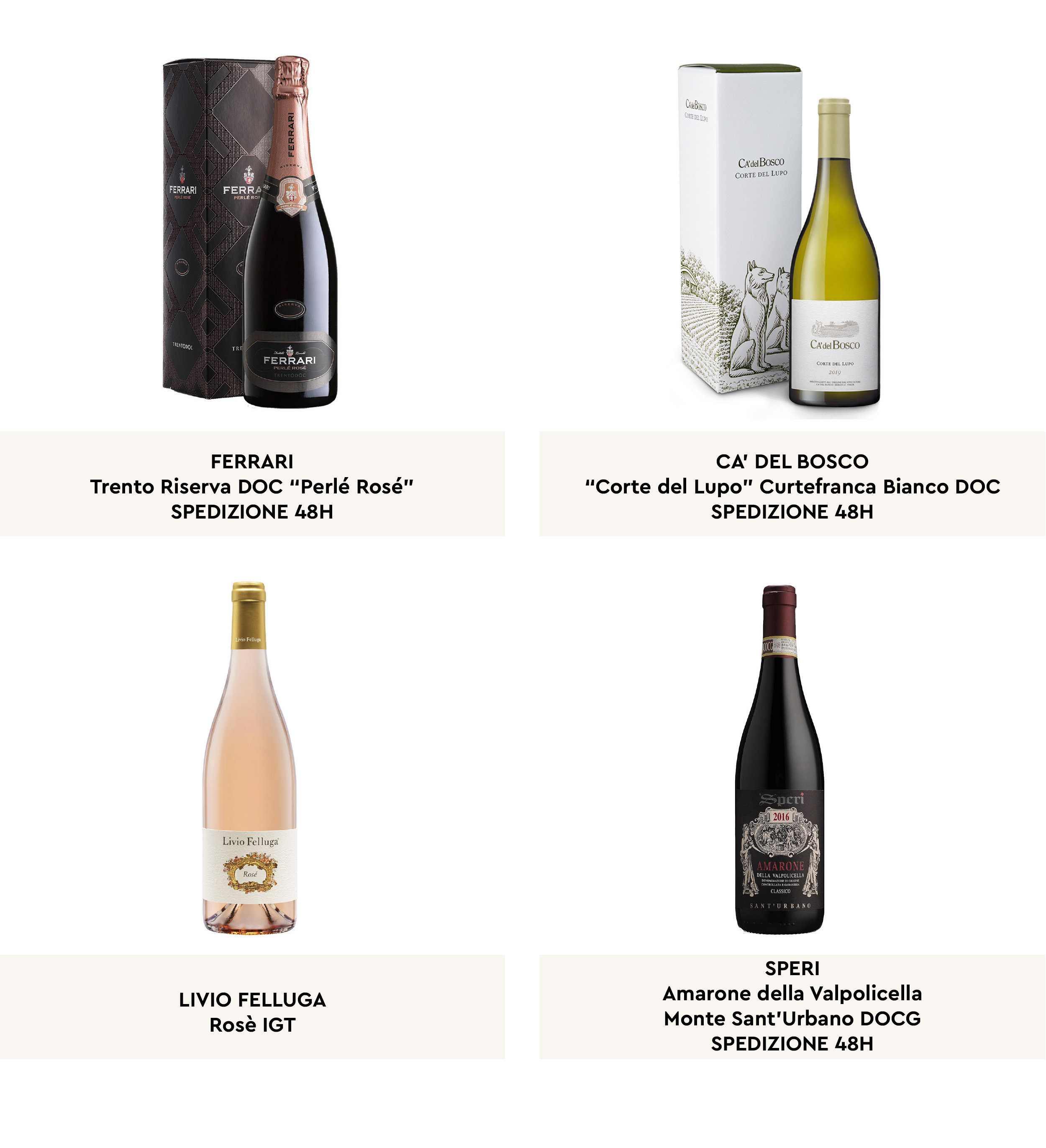 Migliori vini italiani e internazionali