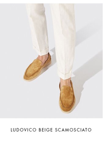 Ludovico Beige Scamosciato