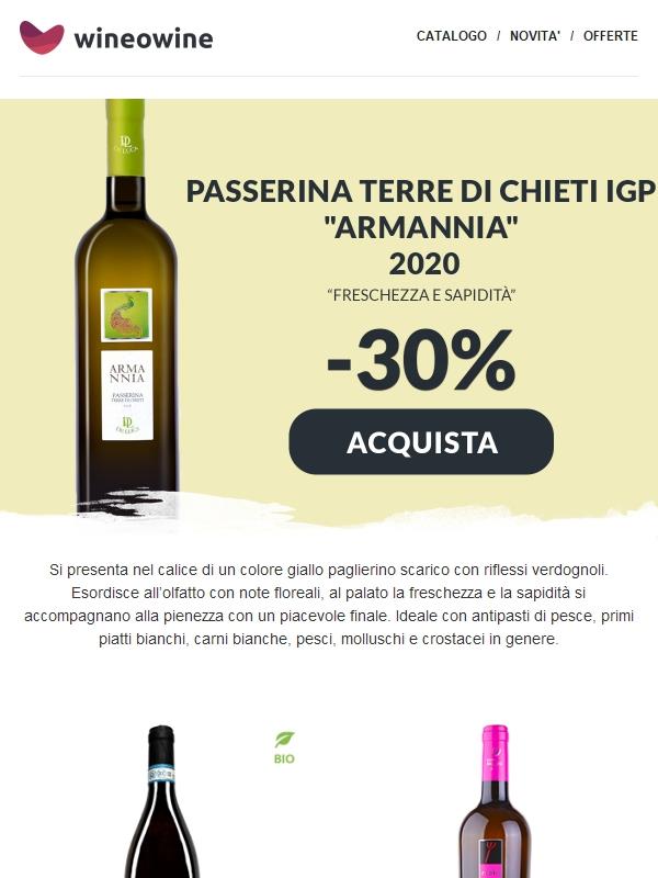 -30% 🌊 Passerina: freschezza e sapidità