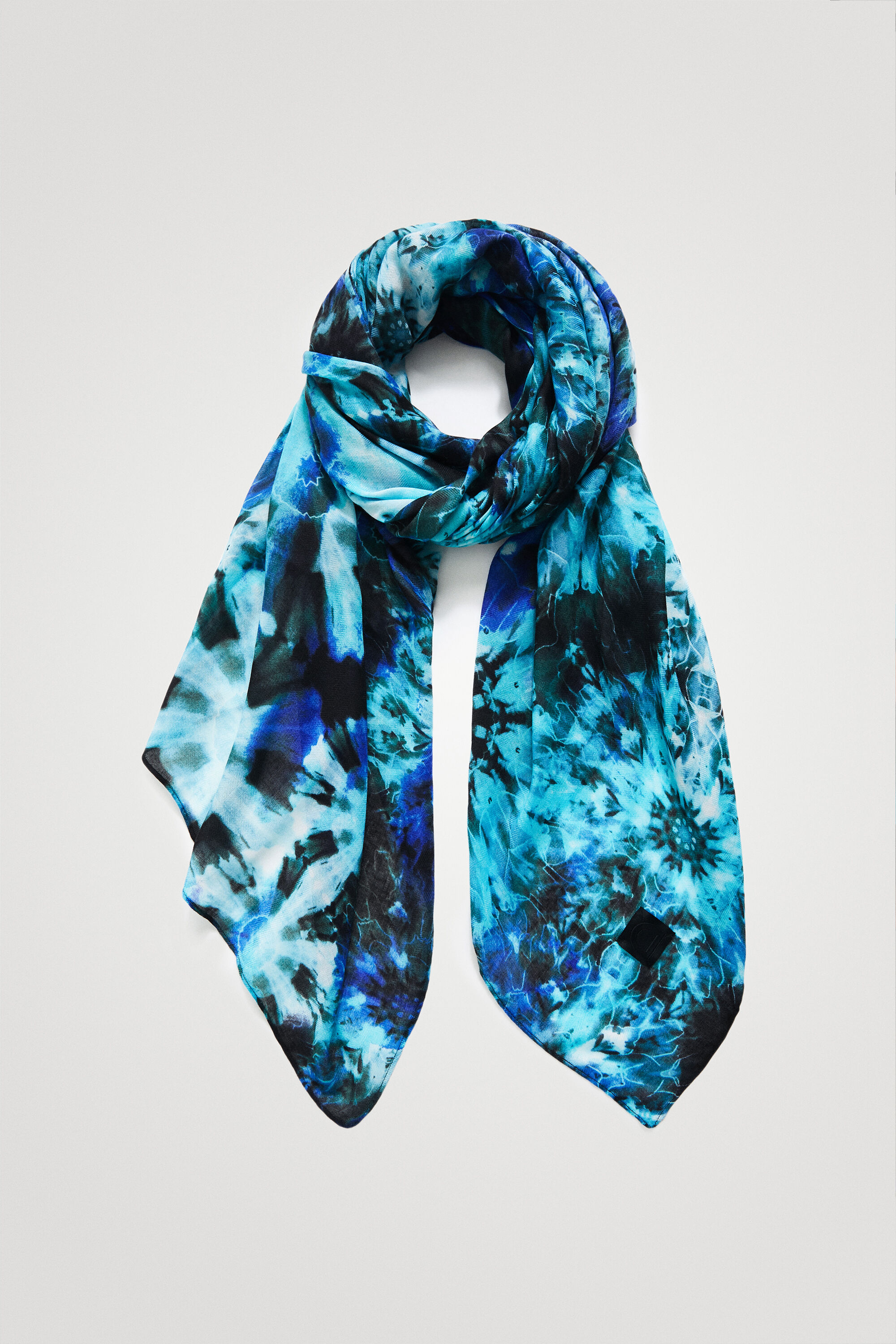 Foulard rettangolare stampa bohemien