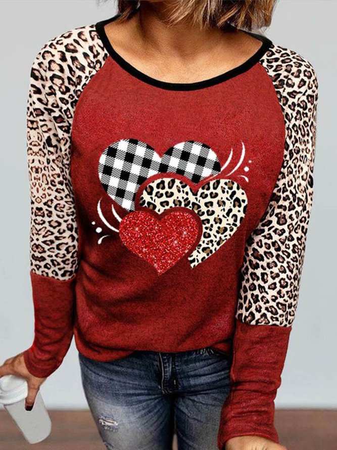 Party Loosen Leopard Shirts &...