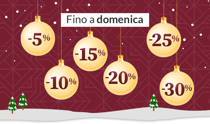 Banner 30% regali Banner 30% regali
