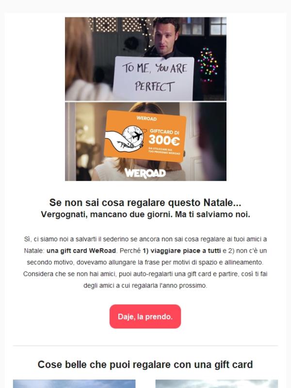 A Natale regala un viaggio - che viaggiare piace a tutti.