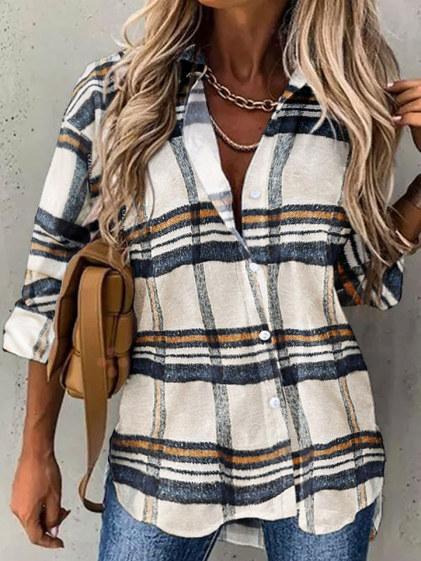 Blends Checked/Plaid Shirts &...