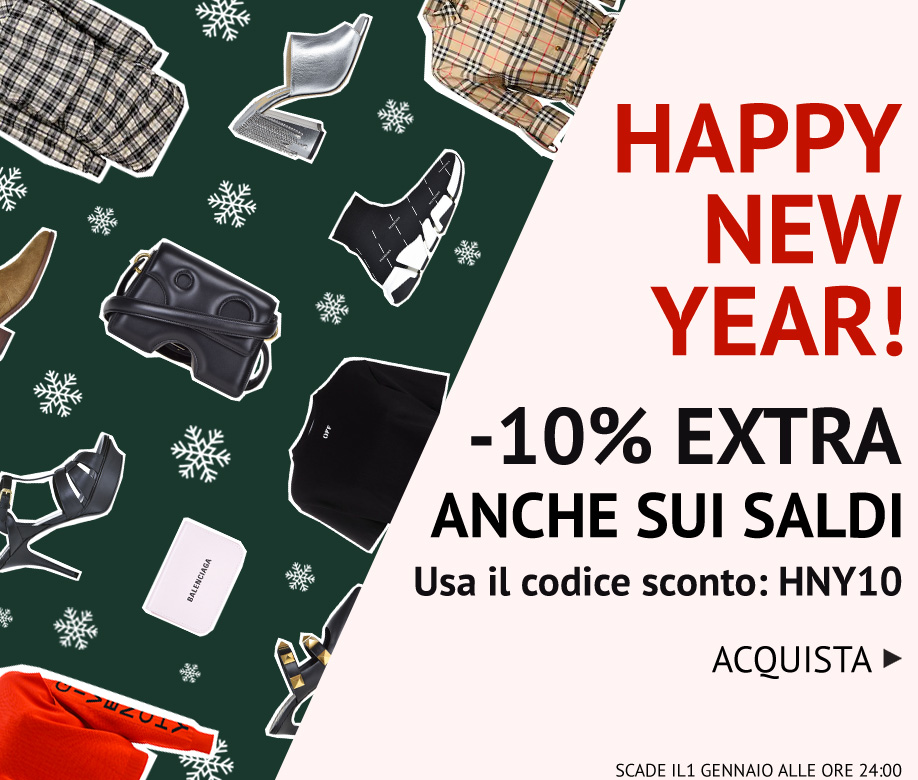 -10% EXTRA su Tutto per chiudere l'anno in bellezza | Codice: HNY10 >>