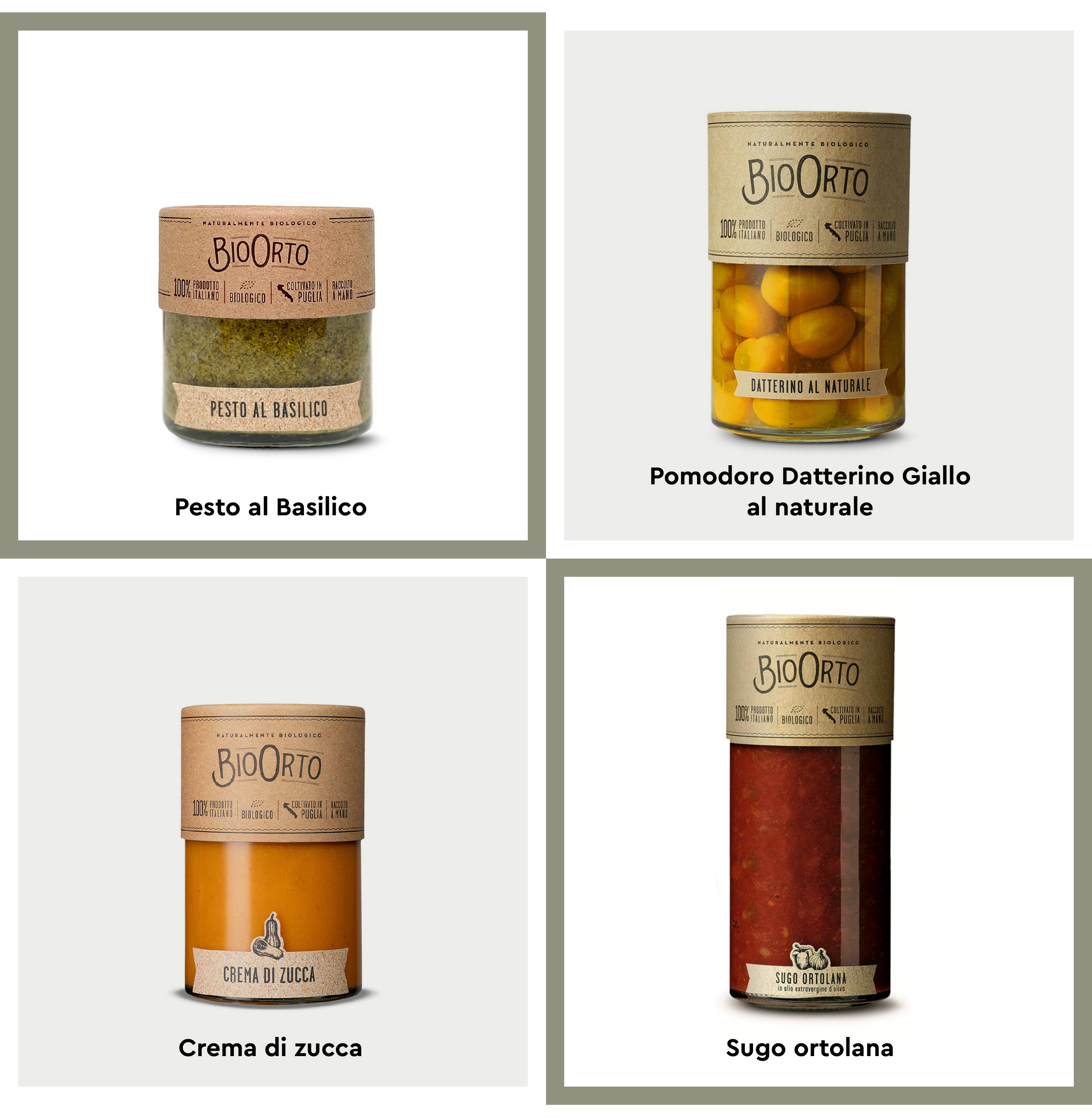 Bio Orto, olio Evo, pomodori essiccati