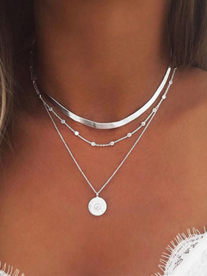 Multi-layered Lotus Pendant N...
