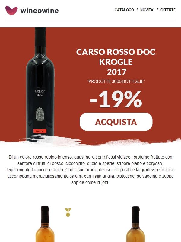 Carso DOC 🐶 Prodotte solo 3000 bottiglie