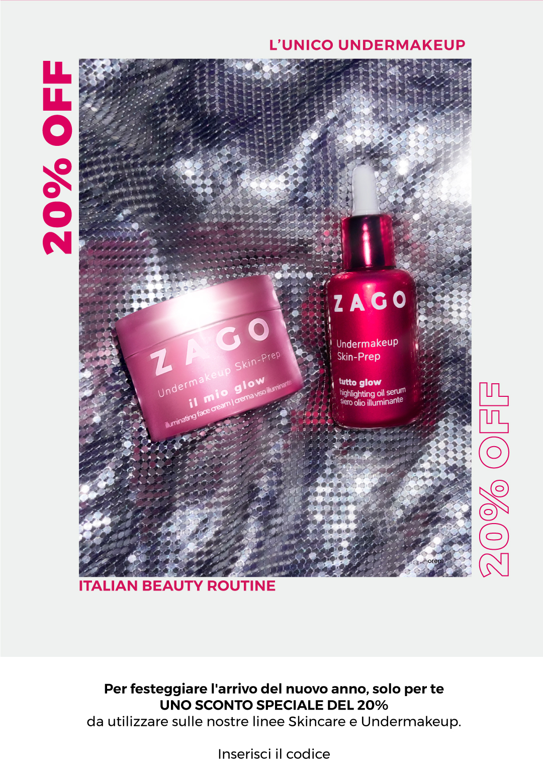 Skincare e undermakeup -20%