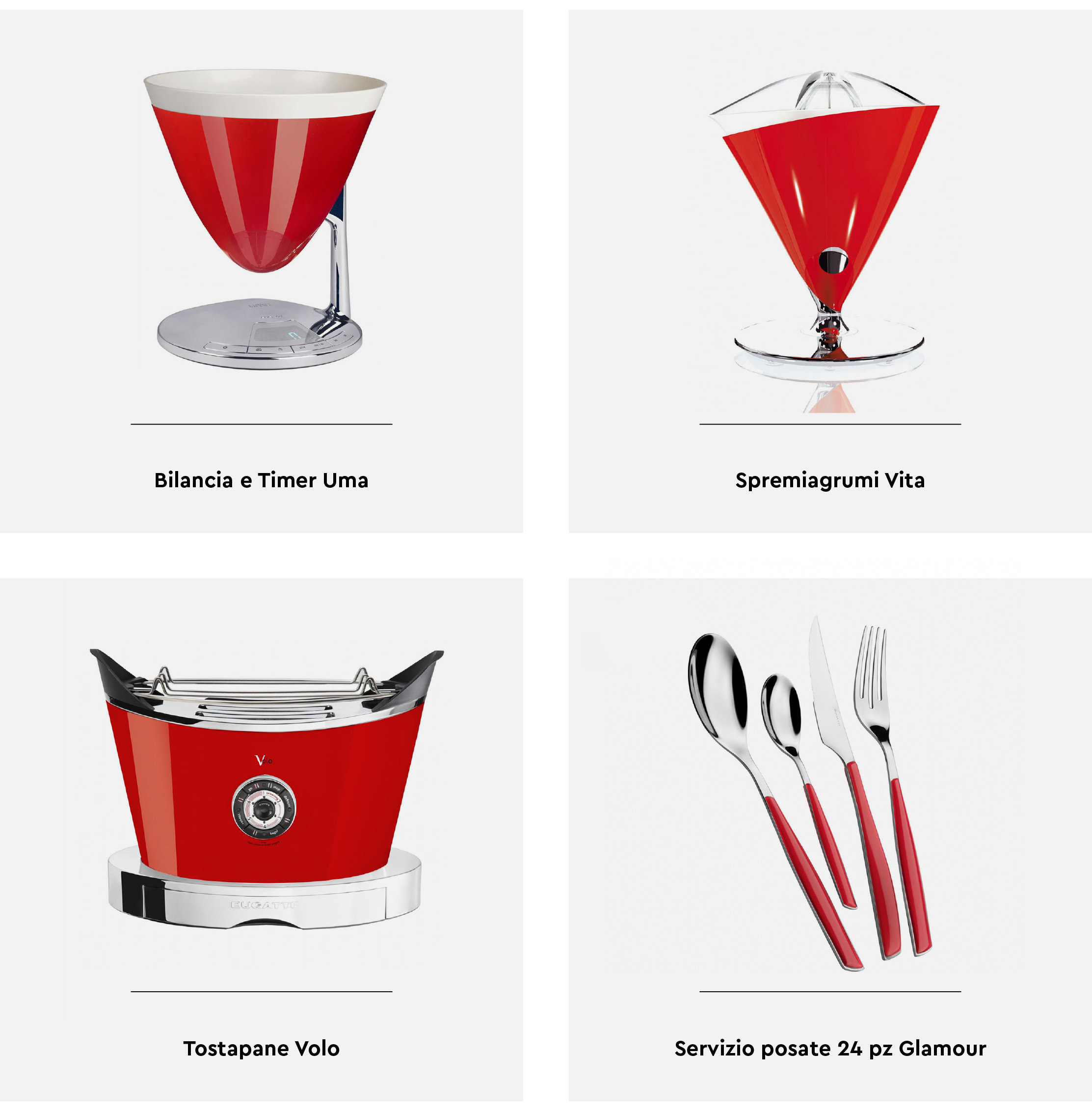 Casa Bugatti, Frullatori, Tostapane e Macchine per Cialde e Caffè Online scontate