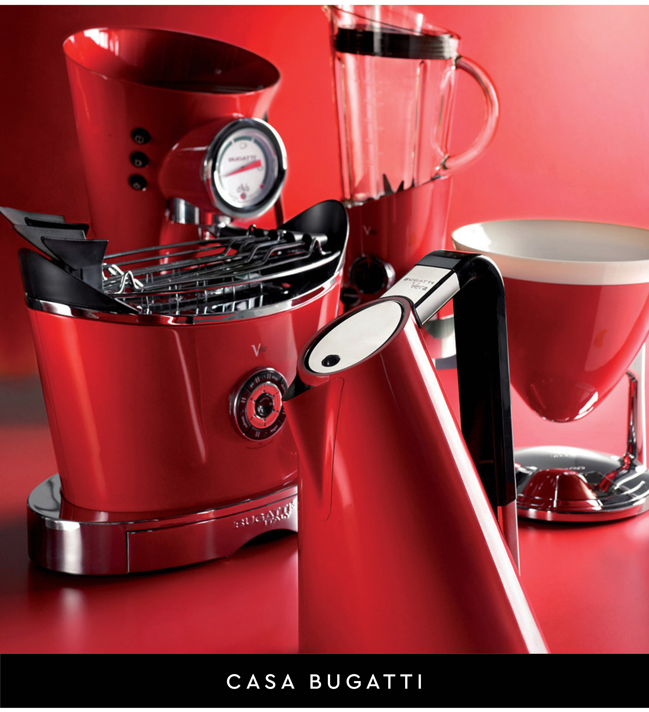 Casa Bugatti, Frullatori, Tostapane e Macchine per Cialde e Caffè Online scontate