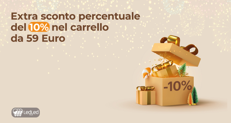 buon anno: extra sconto 10% nel carrello - ultime ore