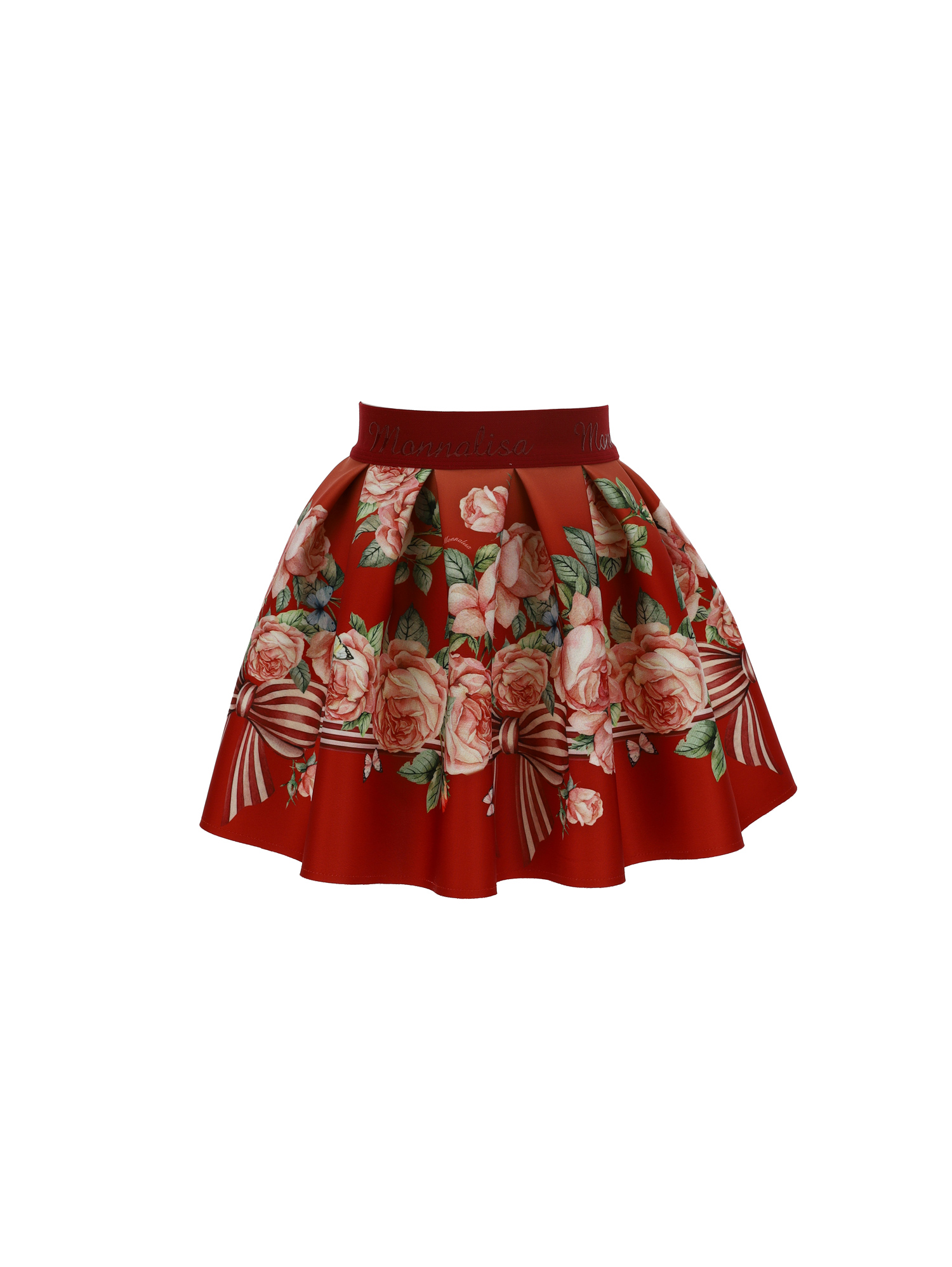 Roses and bow neoprene skirt
