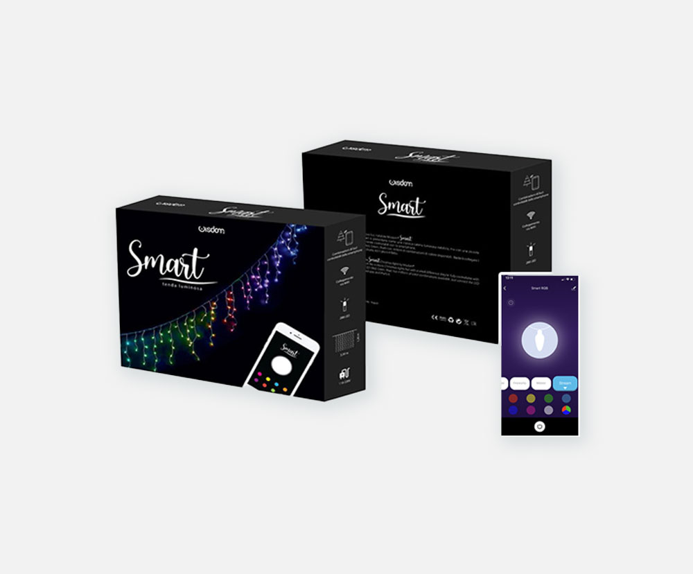 tenda luminosa smart