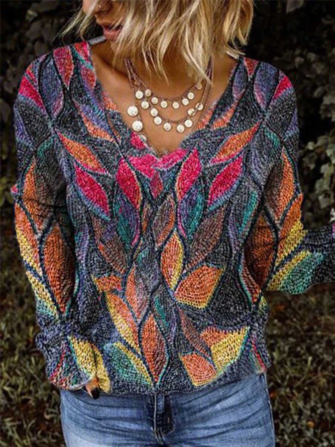 Long Sleeve Leaves Long Sleev...